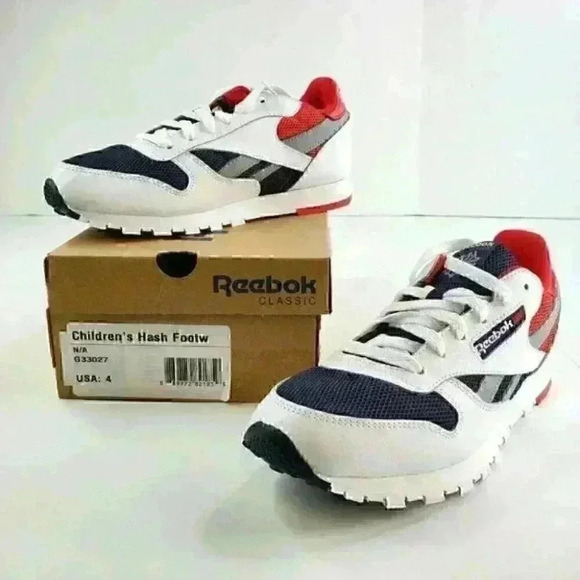 Reebok Classic Children's Hash Footw Running Shoe - Picture 2 of 10